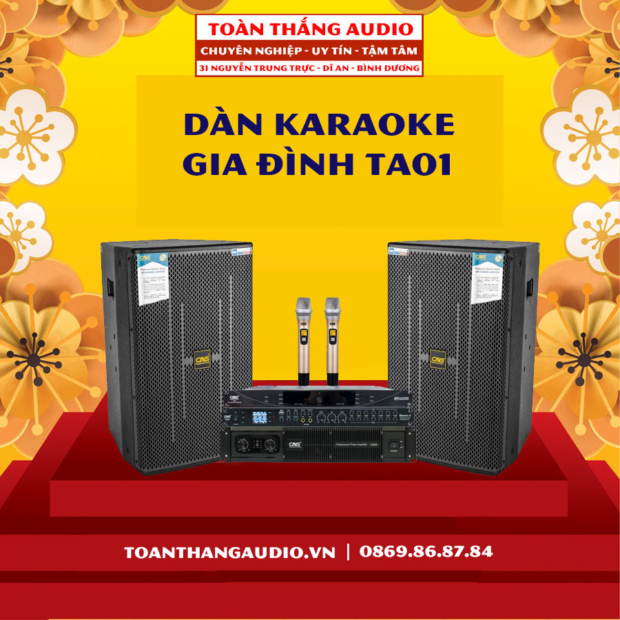 Dàn Karaoke Gia Đình TA01 | Toàn Thắng Audio