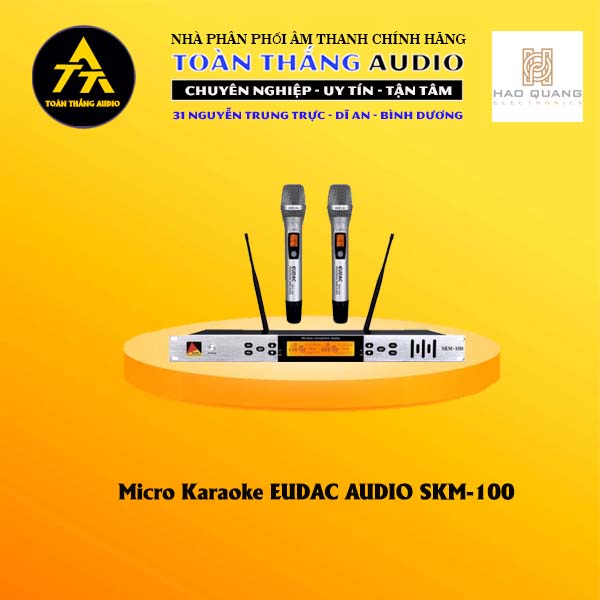 Micro Karaoke EUDAC AUDIO SKM-100 | Toàn Thắng Audio
