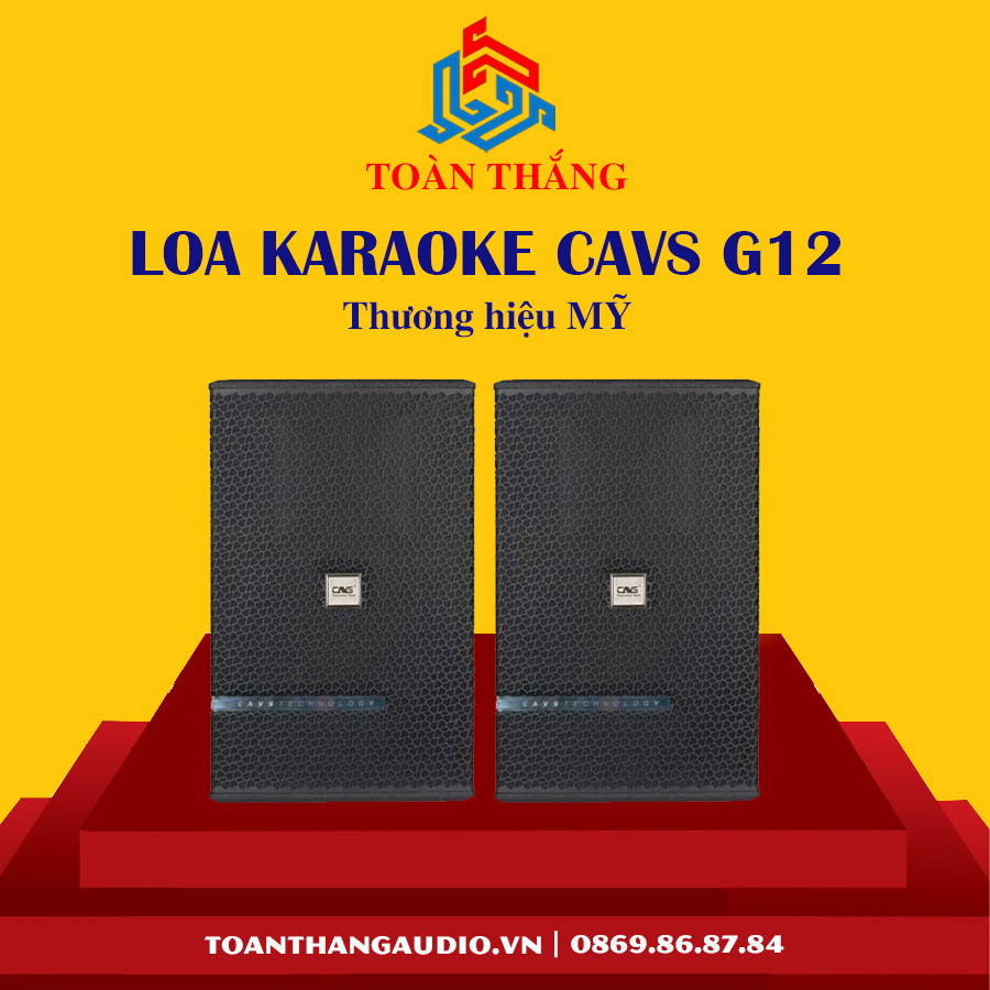 Loa Karaoke CAVS G12 Chính Hãng, Giá Siêu Rẻ