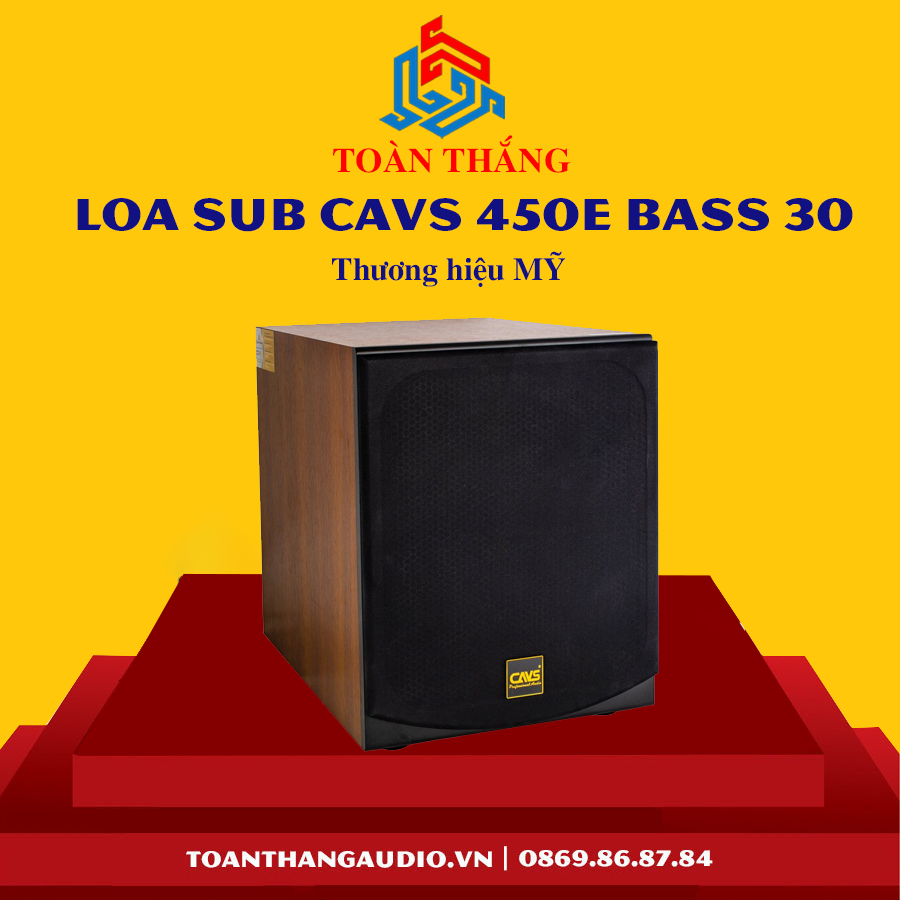 Loa Sub CAVS 450E Bass 30