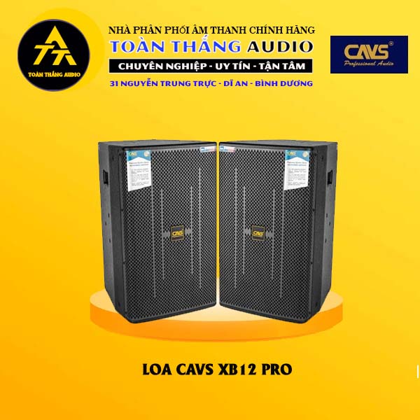 Loa Full CAVS XB12 Pro | Toàn Thắng Audio