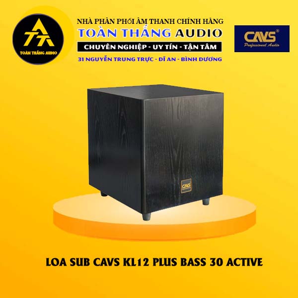 Loa Sub Cavs KL12 Plus Bass 30 Active | Toàn Thắng Audio